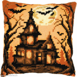 Vervaco, kit coussin maison d'Halloween (PN0216233)