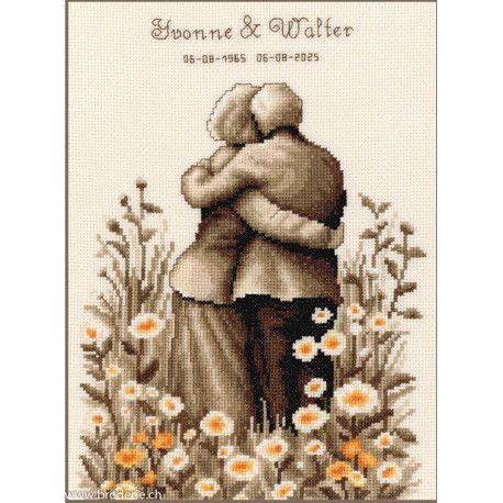 Vervaco, kit l'amour éternel (PN0211807)