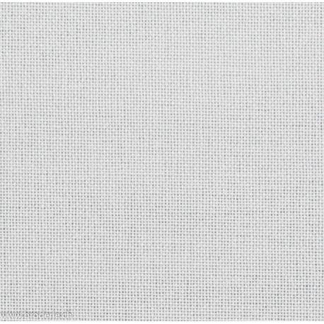 Zweigart, Etamine Murano 12,6 fils/cm gris pâle - mastic (3984-7011)