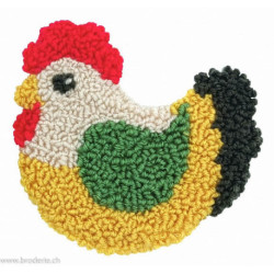 Oven, kit Punchneedle poule (OVVK-006)