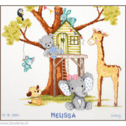 Vervaco, kit naissance Dans la cabane (PN0203560)