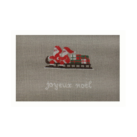 Points Com, grille Joyeux Noël luge (PCO1052)