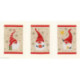 Vervaco, Kit cartes de voeux Gnomes de Noël lot de 3 (PN0184428)