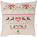 Vervaco, kit imprimé coussin de Noël (PN0219159)