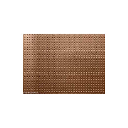 Milpoint, coupon vinyle laqué métallisé Cuivre 2.5 points/cm (VINCuivre)