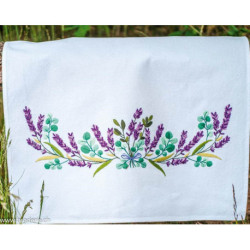 Vervaco, kit imprimé linge lavandes (PN0217583)