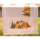 Vervaco, kit imprimé chemin de table Village d'hiver (PN0207542)
