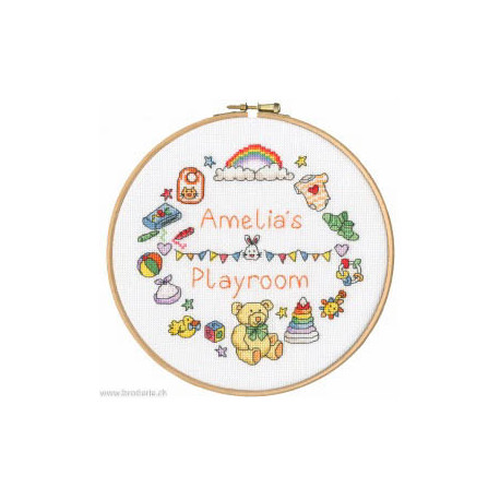 Bothy Threads, kit My playroom (SKUXHS15)