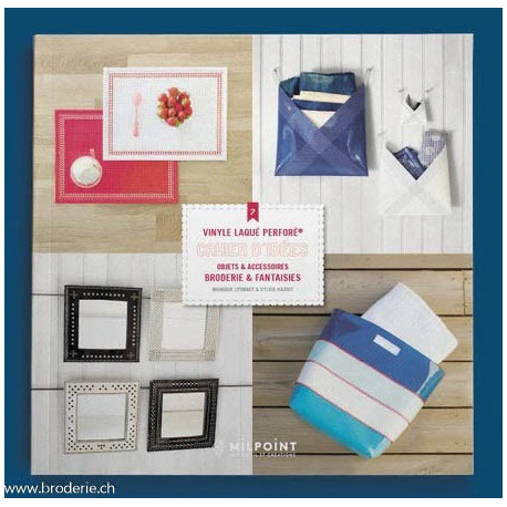 Milpoint, cahier d'idées pour vinyl perforé - broderie et fantaisie (CMCAH07)
