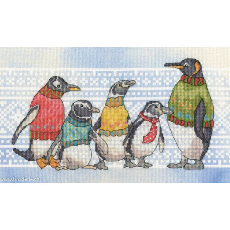 Bothy Threads, kit A Woolly Waddle (BOXEB3)