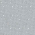 Zweigart, Lin Belfast 12.6 fils/cm gris à petits points (3609-7479)