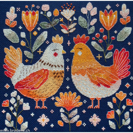 Abris Art, kit Best hen friends (AAH-247)