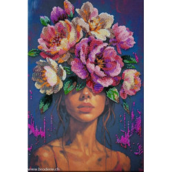 Abris Art, kit perles Blooming Thoughts (AAB-958)