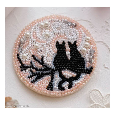 Abris Art, kit perles Décoration - Moon date (AAD-039)