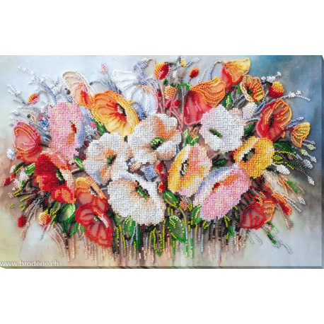 Abris Art, kit perles Delicate flowers (AAB-805)