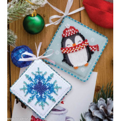 Abris Art, kit perles Sweet little penguin (AABT-008)