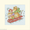 Bothy Threads, kit carte de voeux Hold Tight (BOXMAS80)