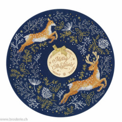 Bothy Threads, kit Woodland Wreath (BOXJS1)