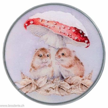 Bothy Threads, magnet pour fixer l'aiguille "Mushroom At The Inn" (BOXA67)