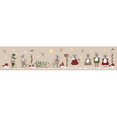 Couleur d'étoile, grille S comme souris (CE0258)