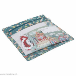 Hobby Gift, pochette à ouvrage vert - Oiseaux (HGPPL.664)