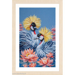 Lanarte, kit Grues couronnées moires (LA0216165)