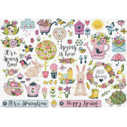 LetiStitch, kit Spring Sampler (SLETIL9937)