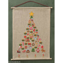 Permin, kit calendrier de l'avent The Advent Tree (PE34-5268)