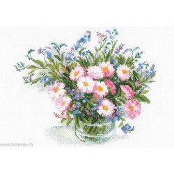 Riolis, kit Gentle Daisies (RI2277)