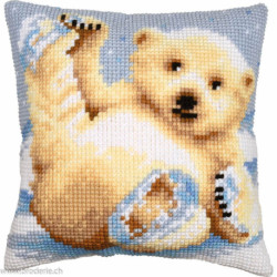 Vervaco, kit coussin petit ours polaire (PN0203141)