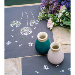 Vervaco, kit imprimé 2 sets de table Ombélifères (PN0214749)