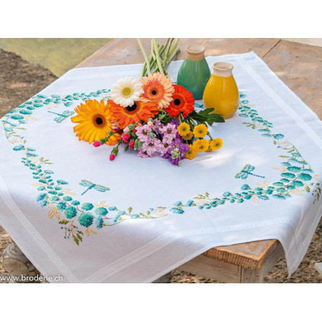 Vervaco, kit imprimé nappe Eucalyptus (PN0206972)