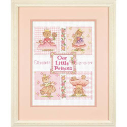 Dimensions, kit Princess Birth Record (DIM73425)