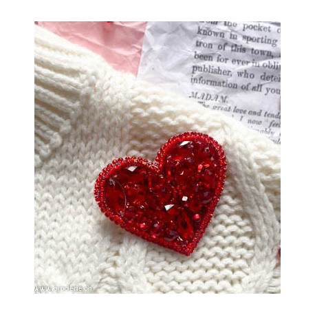Abris Art, kit perles Décoration -Little heart (AAD-245)