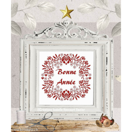 Isabelle Vautier, grille Bonne Année (RV274)