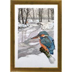 Permin, kit martin-pêcheur en hiver (PE70-4129)