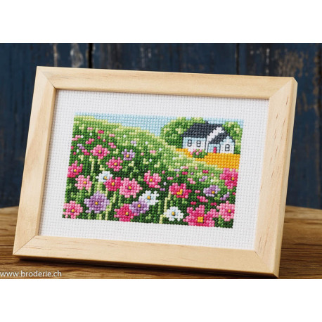 Permin, kit champ de fleurs (PE13-6131)