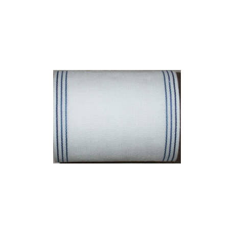 Vaupel, Bande à broder Lin 16 cm bord.bleue (66pts) (2010-160-114)