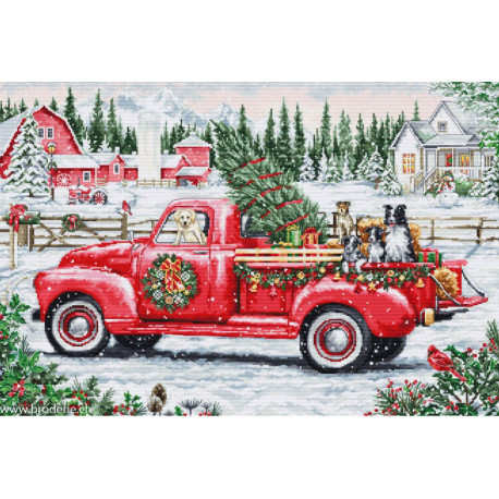 Luca-S, kit Red Christmas Truck (LUCASBU5101)