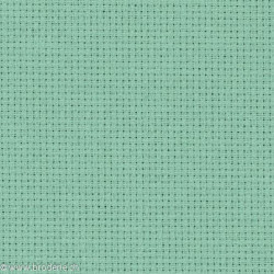 Zweigart, Aïda 14 5,4 points/cm gris-vert (3706-718)