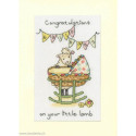 Bothy Threads, kit carte de voeux Little Lamb (BOXGC67)