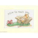 Bothy Threads, kit carte de voeux Mice To Meet You (BOXGC65)