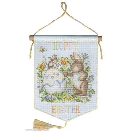 Bothy Threads, kit Hoppy Easter (BOXKG24)