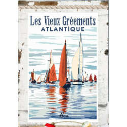 Isabelle Vautier, grille Les vieux gréements (AF10)