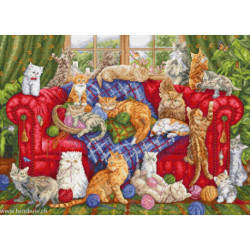 LetiStitch, kit Meow Manor (SLETIL9946)
