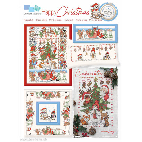 Lindner, grille Happy Christmas (LIN0725-167)