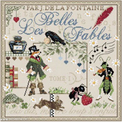 Madame la Fée, grille les belle Fables de La Fontaine (FEE189)
