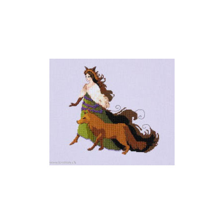 Mirabilia Nora Corbett, grille Daughters Of The Wild - Miss Miss Brown Wolf (NC370)