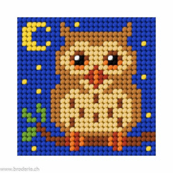 Orchidea, kit enfant chaton chouette (OR9648)