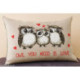 Permin, kit coussin Owl you need is love (PE83-5460)